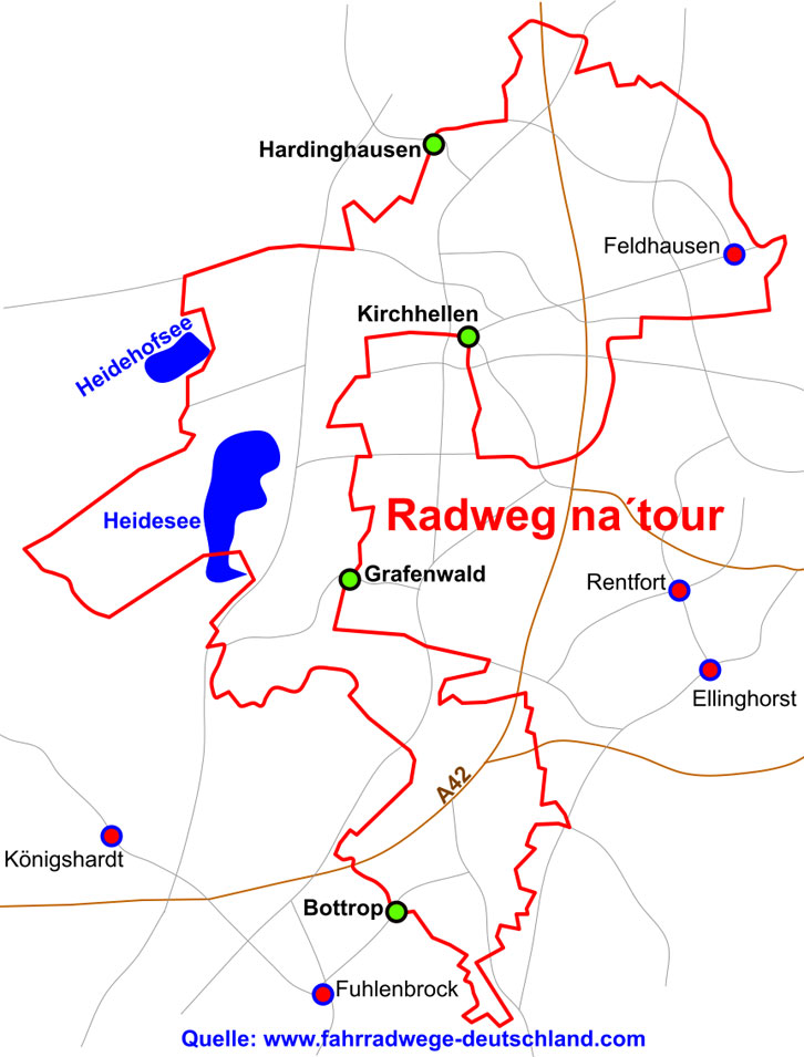 Radweg na´tour